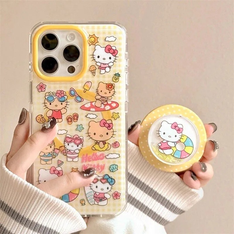 Kt Cat Suitable for Samsung S23Fe Mobile Phone Case S25Ultra/S24Plus/S21 Magnetic Suction 3 Apple 17Promax Kt Cat Suitable for Samsung S23Fe Mobile Phone Case S25Ultra/S24Plus/S21 Magnetic Suction 3 Apple 17Promax