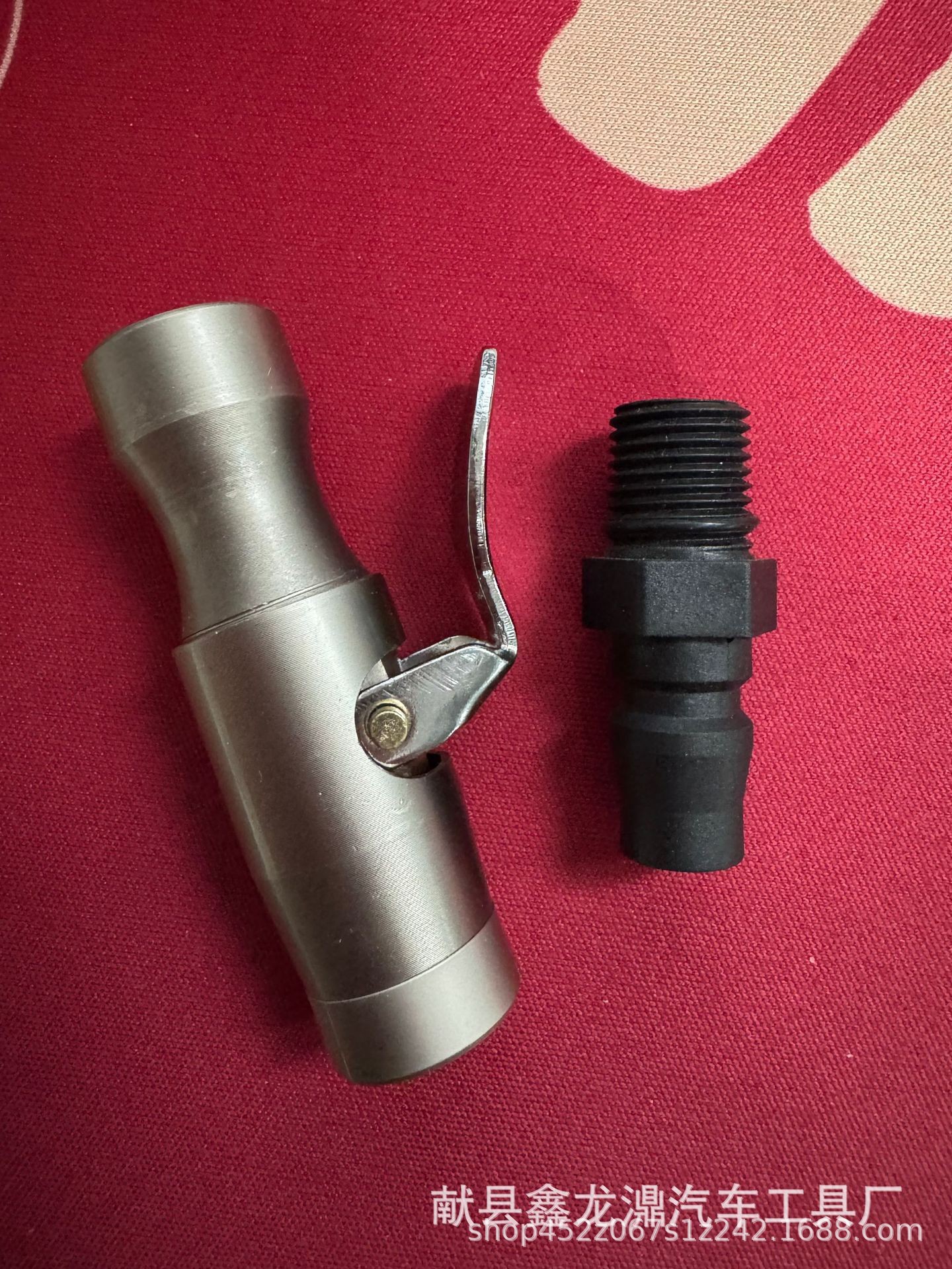 Tire Inflation Nozzle Copper Self-Locking Car Air Pressure Gauge Inflator Tire Pressure Gauge Inflator Nozzle Inflation Tube