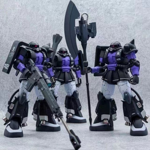 国产- 黑色三连星GTO扎古夏亚色半加农绿扎古 HG 1/144潮玩拼装-阿里巴巴