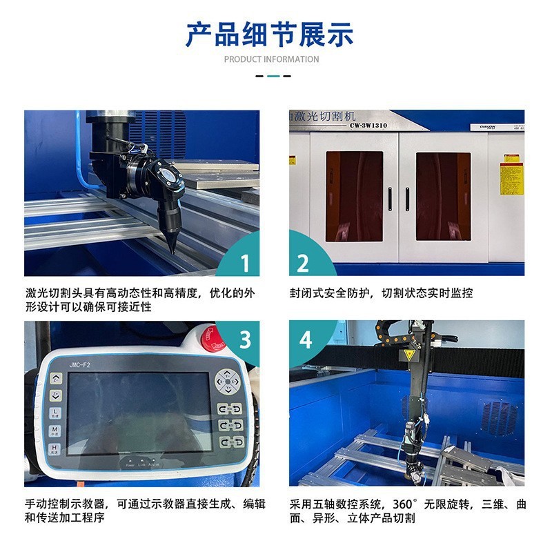 三次元5軸下着三次元切断機、自動車内装モデル、ヘルメット射出成形部品、ノズルレーザー切断機|undefined