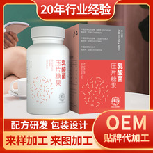 乳酸菌片 益生菌粉咀嚼片 华以健康园成人儿童复合益生菌冻干粉片