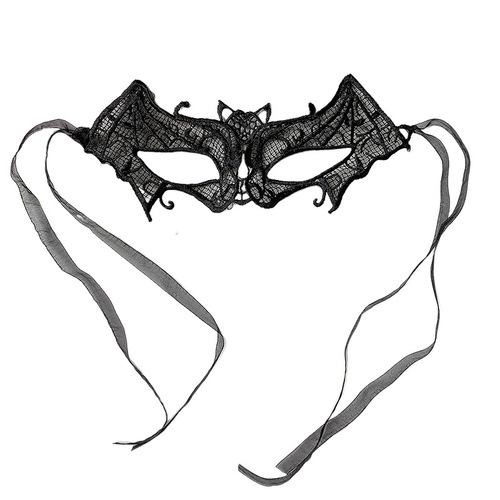 New lace mask hollow fursuit Halloween Christmas supplies masquerade eye mask party props wholesale