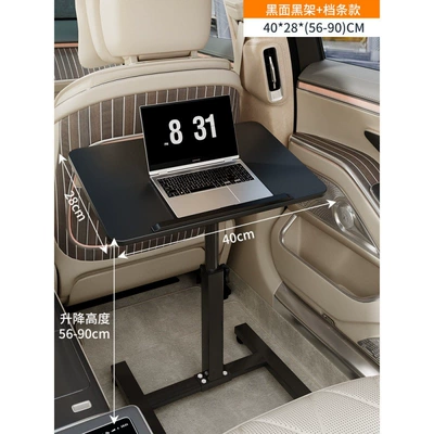 laptop desk for the front | Car table board - black-4028-specifications-suitable-for-small-to-medium-sized-vehicles