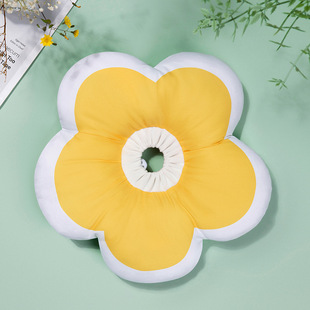 Cat Waterproof Non-Stick Hair Collar Sunflower Elizabeth Collar Sterilization Anti-Licking Anti-Scratch Collar Beauty Protective Cover