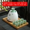 Electric thermal wine device Big belly pot plum plum green half a catty 8 cup plate