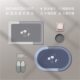 Diatom Mud Upholstered Water Absorbent Bathroom Light Luxury Floor Mat Toilet Door Carpet Bathroom Toilet Non-Slip Carpet Foot Mat