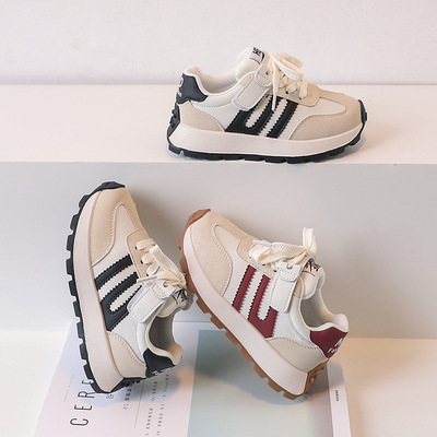 2023年春季新款儿童慢跑鞋时尚百搭男女童运动鞋中大童休闲鞋