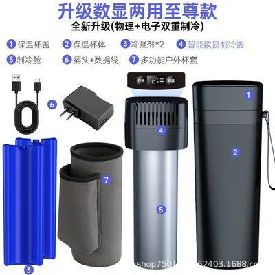 Soyuducular Rechargeable Mini Refrigerator Insulin - plug-in-high-configuration-2455