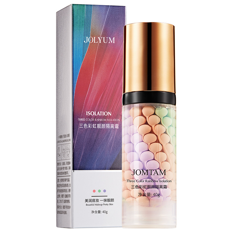 Crema Aislante Correctora Tricolor, Hidratante, Unificador del Tono