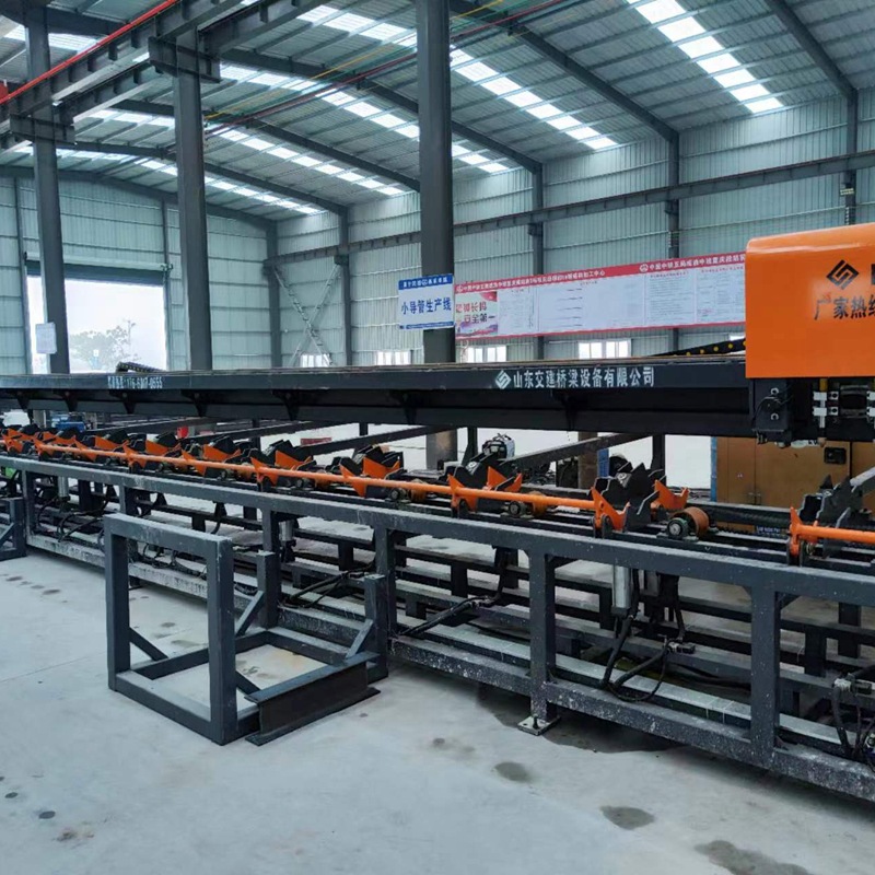 全自动小导管生产线隧道工程的得力助手 冲孔缩尖一体机激光切割