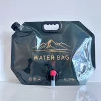 Производитель спот удобный 8L открытый большой диаметр водозабор кран клапан может многократно использовать открытый мешок для воды