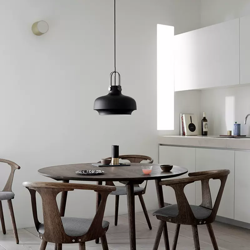 北欧个性文艺餐厅吊灯丹麦极简设计师民宿吧台岛台卧室床头创意灯