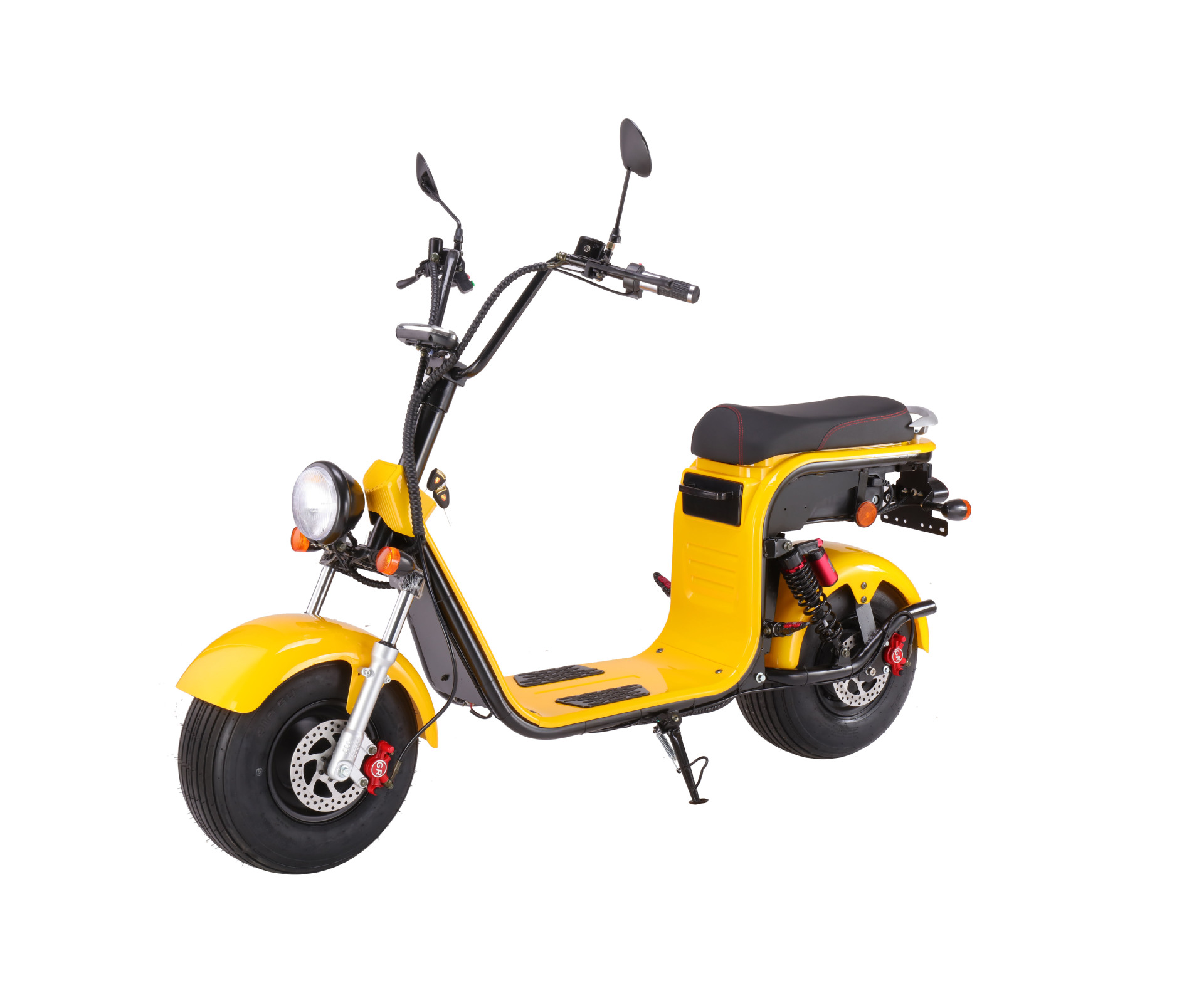 跨境欧洲EEC认证哈雷电动车60V可拆卸电瓶车成人代步电动滑板车