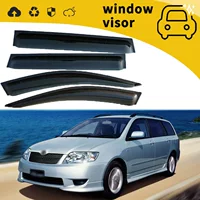 Подходит для Toyota COROLLA FIELDER 01-20, дождевик, дверной дождевик, оконный дождевик, дождевик, украшение для дождя