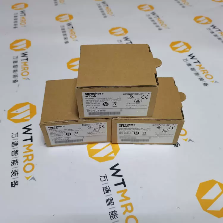 瑞士进口Sprecher+Schuh斯普雷彻 CT7N-23-B48  过载继电器