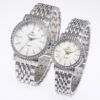 Men's quartz men's watch, fashionable steel belt, set, wholesale