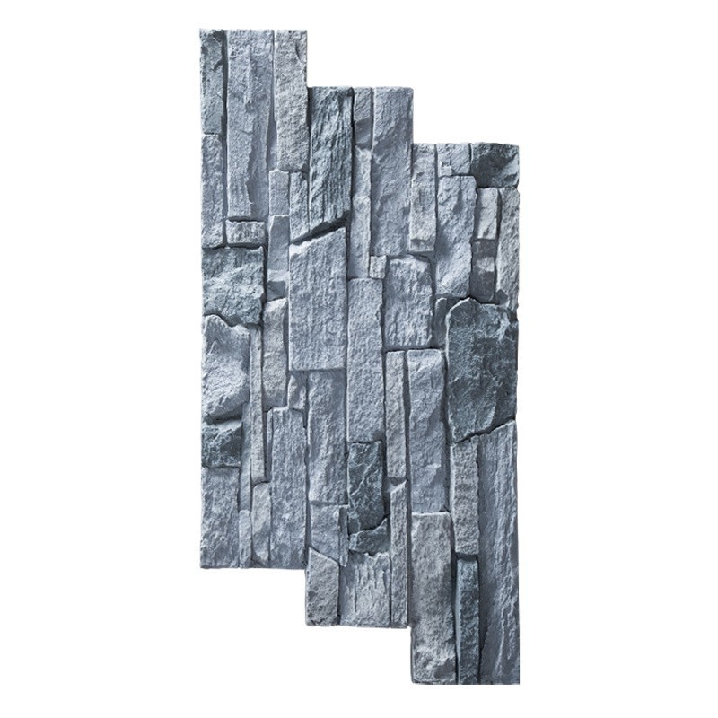 ladrillo de pared exterior de piedra cultural PU imitación de piedra panel de decoración de fondo de pared villa patio al aire libre ladrillo cultural antiguo
