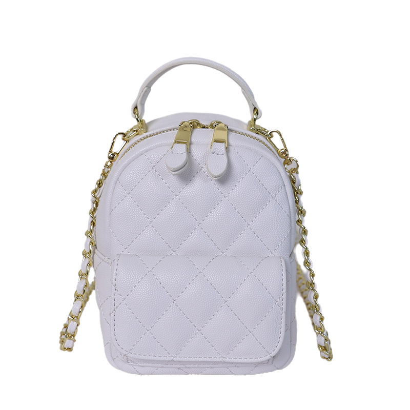 Mini mochila de hombro para mujeres 2026 nueva moda diaria sensación de rango bolso portátil pequeño bolso de hombro ligero cadena image 9