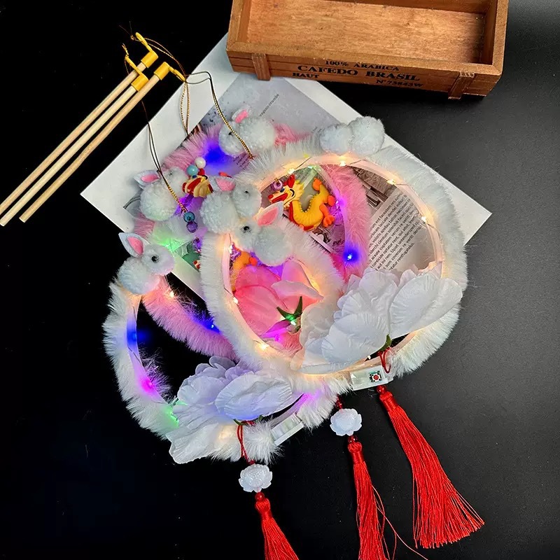 옥토끼 랜턴 완성품