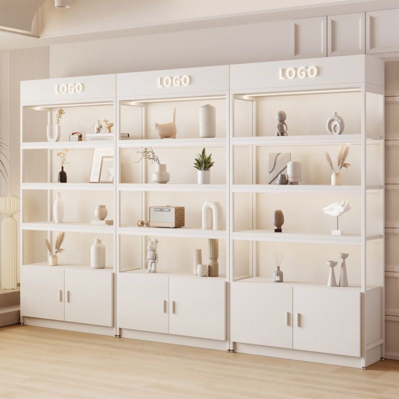 展示柜展柜落地柜子产品陈列柜院化妆品置物架多层展示架货架