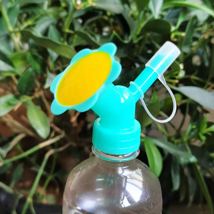 浇花喷嘴头可用可乐瓶饮料瓶花洒喷头可更换喷壶配件太阳花喷壶头
