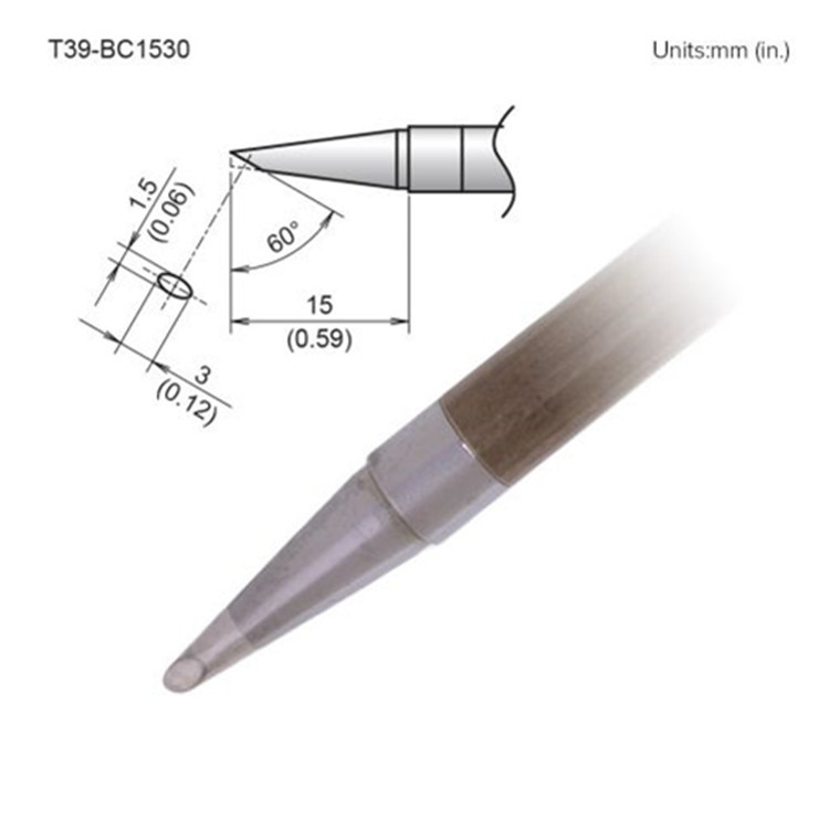 日本白光HAKKO  T39-BC1530 烙铁头烙铁嘴烙铁咀 配焊台FX-971