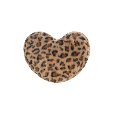 Plush and Thickened for Warmth, High-End Seat cushion, seat cover - rabbit-fur-leopard-print-love-headrest