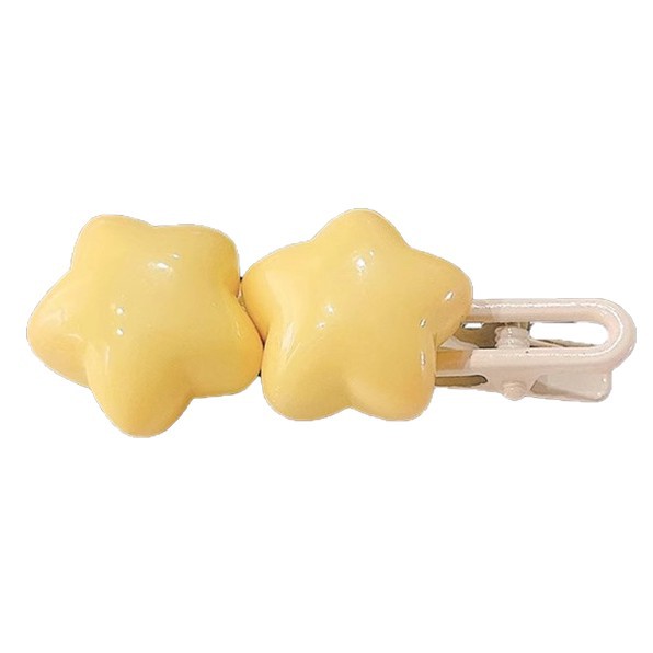 Linda estrella horquilla de dopamina para niños horquilla femenina frente flequillos pequeño clip tocado 2024 nuevo clip lateral