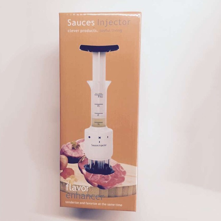 Meat Tenderizer Hammer for Marinating or Seasoning Beef and Chicken Steak, French-Style Injection Steak Needle