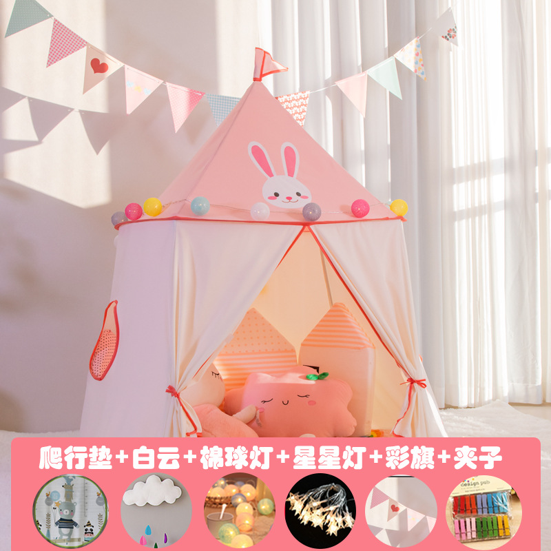 Casitas de Juego Infantiles Indias para Niños y Niñas, para Interiores y Exteriores, Estilo Castillo, Juguetes, Dropshipping Internacional, Selección Cuidadosa