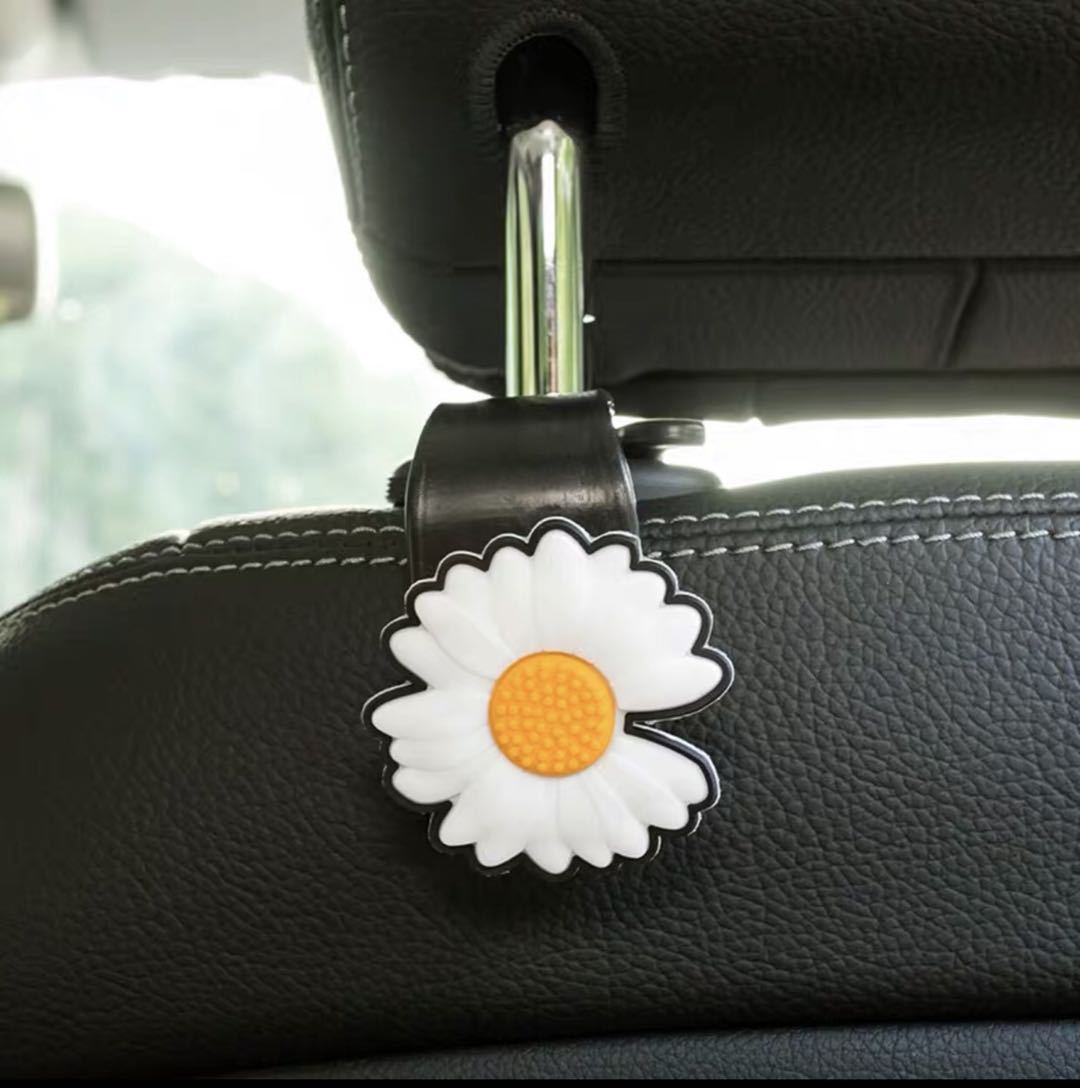 Productos de automóviles creativos, asiento trasero montado en el automóvil, gancho de asiento trasero, gancho de automóvil pequeño, lindo