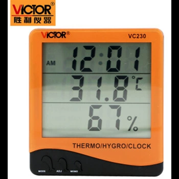 Победа VC230 цифровой дисплей термогигрометр