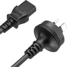 6Ӣ��18 AWG�Ĵ����ǵ�Դ�ߣ�IEC-320-C13��AS3112������������