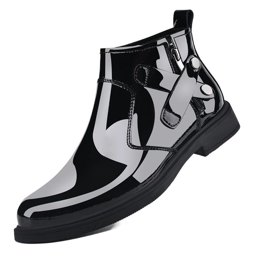 Ботинки Martin из натуральной кожи, мужские повседневные высокие мужские кожаные туфли больших размеров 47, британские универсальные ботильоны челси из мягкой воловьей кожи, Модные ботильоны