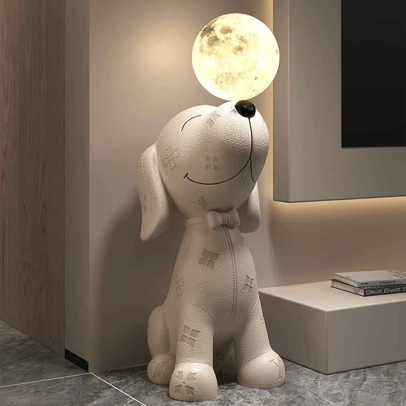 ✅ Напольные украшения для гостиной, копилка Beagle, аудио, ТВ-шкаф, диван, украшение для дома, подарок на новоселье