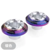 Burning titanium top fork cup silver