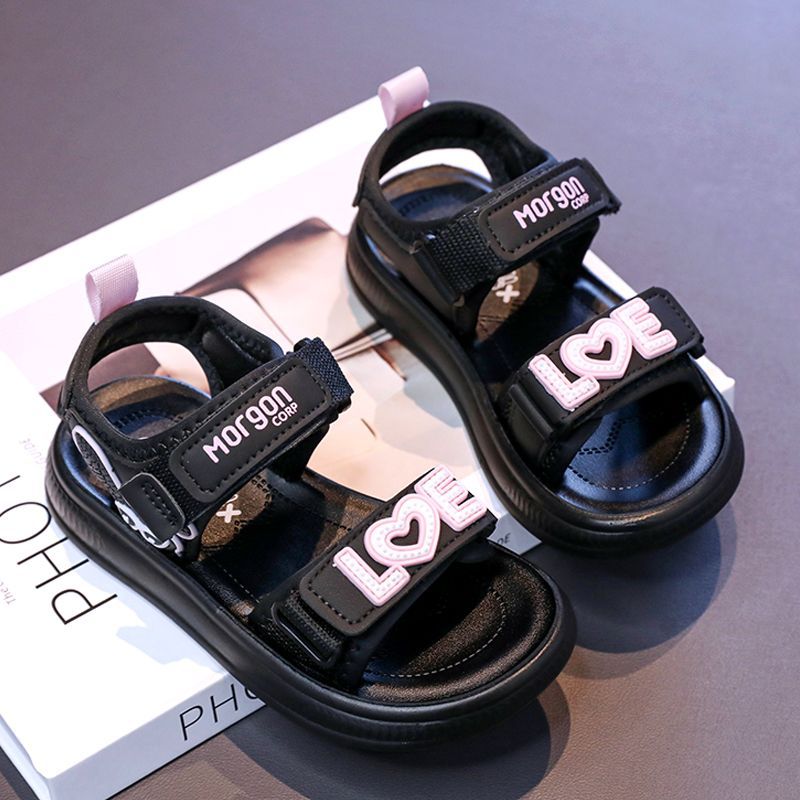 Sandalias para niños zapatos de playa para niñas 2025 nuevo verano suave antideslizante zapatillas deportivas para niñas zapatillas frías para bebés
