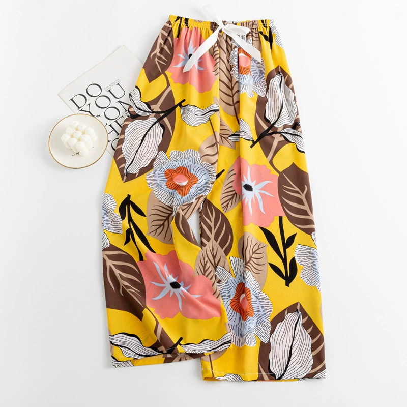 (Cross-border trading), summer thin comfortable cartoon trousers, oversize