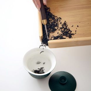 Bamboo Pu'Er Tea Box, Tea Cake Storage Box, Tea Tongs, Tea Knife, Tea Needle, Tea Set, Tea Ceremony Accessories, Tea Tray