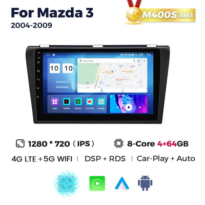 Android large screen central | DVD Navigation - m400s-8-core-9863-464g