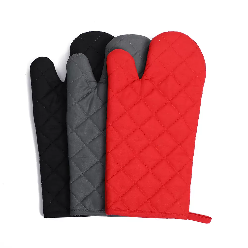 厂家直销隔热防烫微波炉手套潜水料防滑烤箱隔热手套耐高温手套