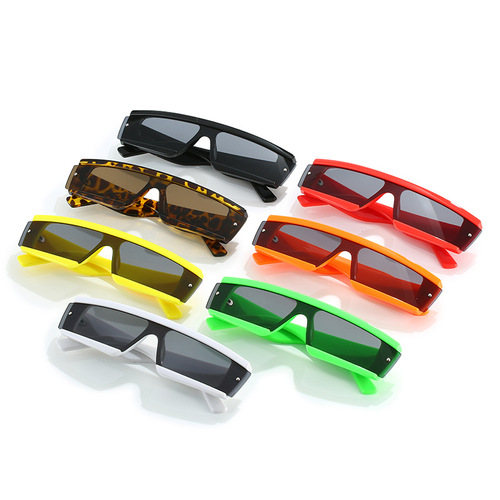 European and American Instagram-style fashionable women's small-frame trendy sunglasses for men, personalized multicolor glasses, driving UV-protective sunglasses