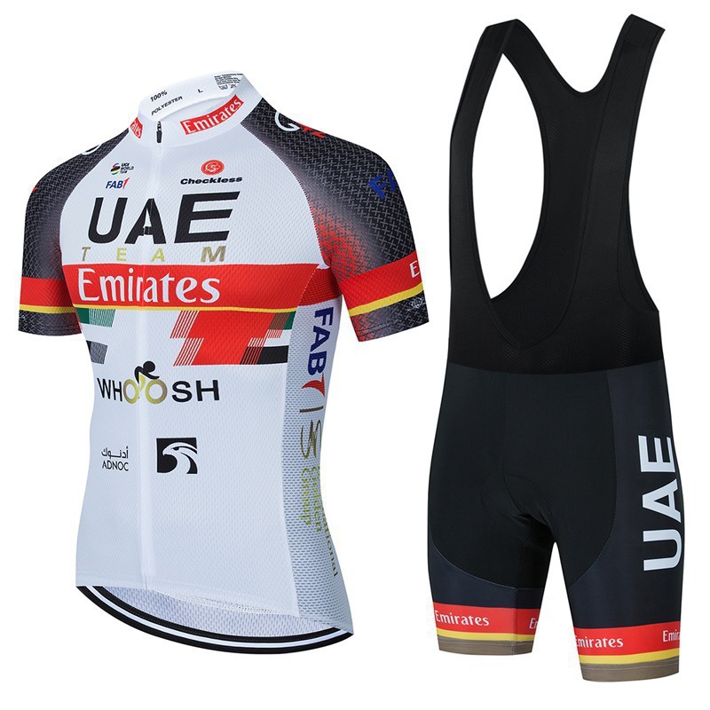 Cross-Border Summer Short-Sleeved Cycling Jersey Suit Quick-Drying Road Bicycle Bib Pants Men's Wholesale