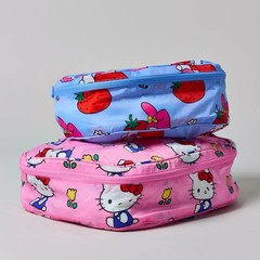日系卡通可爱凯蒂猫衣服鞋子收纳包出差旅行便携分装袋两件套