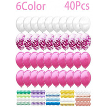 Q 65608 Sequin confetti balloon set ��Ƭֽм͸��������