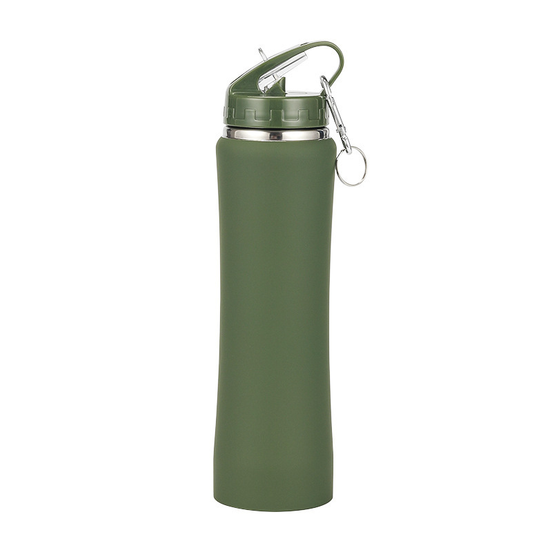 Nuevo vaso de pajita de acero inoxidable de gran capacidad transfronterizo, olla espacial portátil para exteriores portátil, termo de cintura pequeña image 6