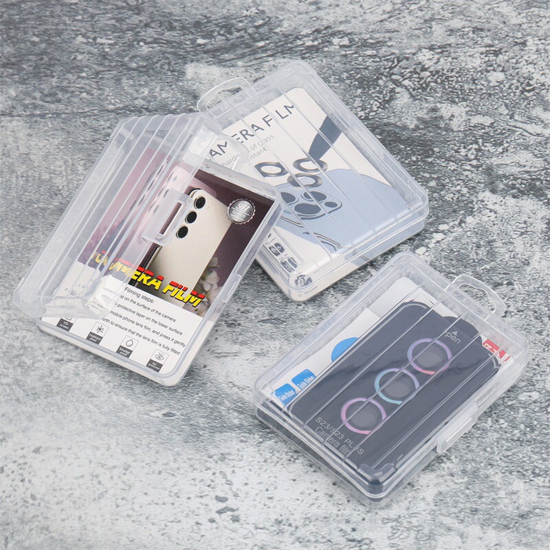 Suitcase watch case packaging for Huawei Apple Samsung millet OV plastic PVC transparent mobile phone lens film packaging Suitcase watch case packaging for Huawei Apple Samsung millet OV plastic PVC transparent mobile phone lens film packaging