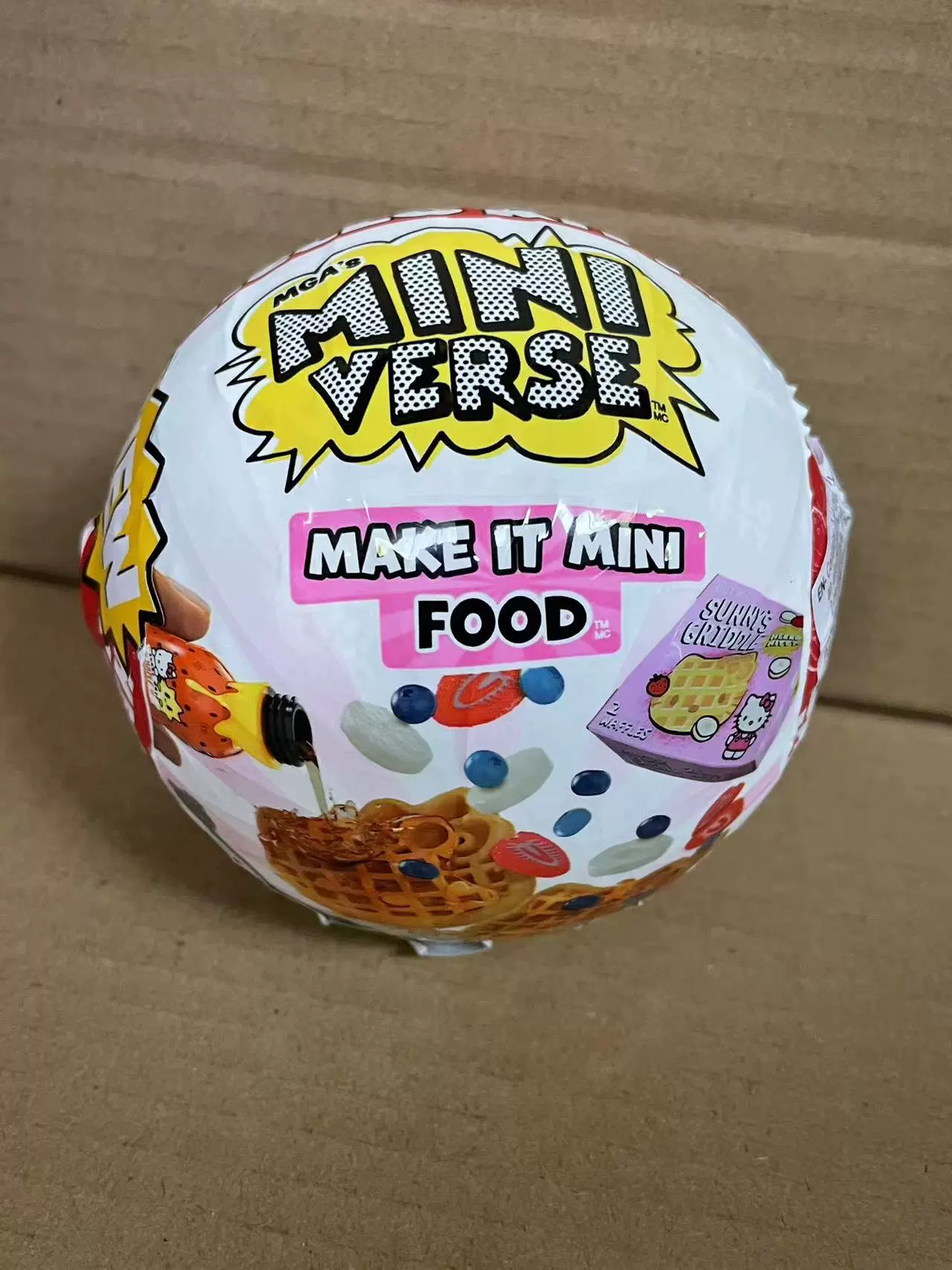 Набор для скрытой коробки DIY (миниVERSE 3‑е поколение) — Gourmet миниатюрная еда коллекционная, сюрприз 1–24 шт