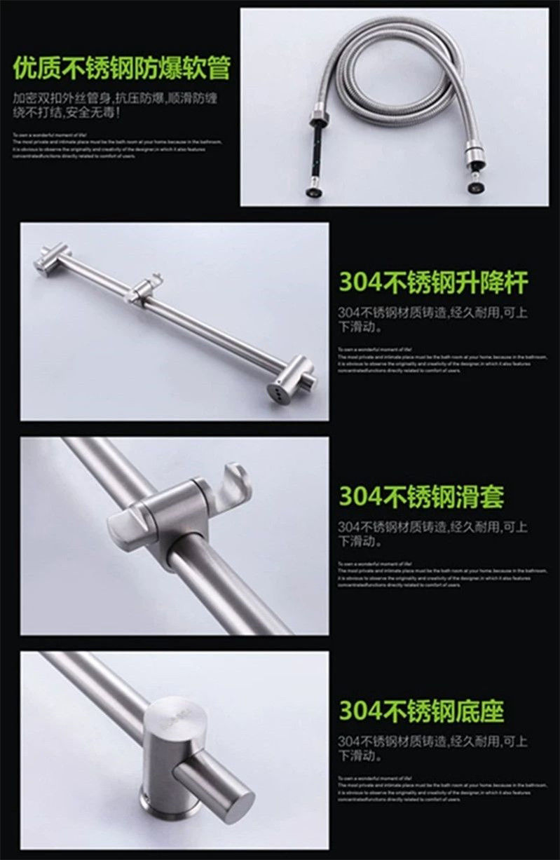 304 stainless steel shower faucet, hot and cold bathtub faucet, bathroom concealed three-in-one faucet, mixing valve set factory undefined