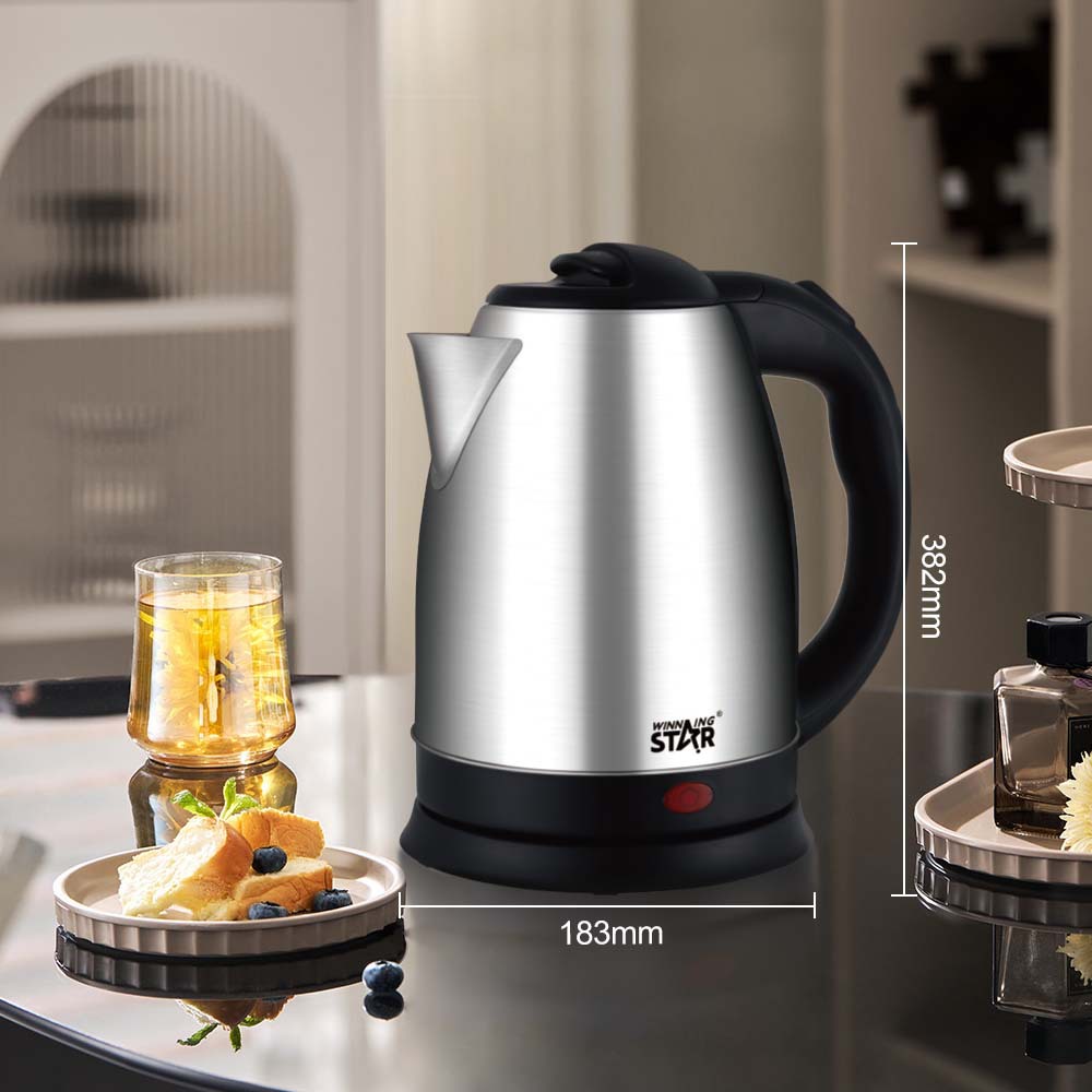 Hervidor eléctrico de Kettle eléctrico anti-secado de acero inoxidable estándar estadounidense de WinningStar